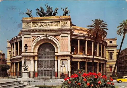 B58266 Theater und Zirkus garibaldi Palermo Italien