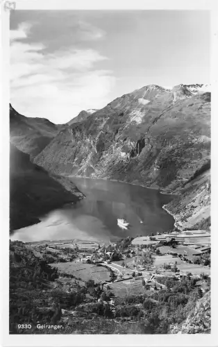 B92304 Geiranger Echtfoto Norwegen