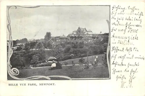 ukuk41164 belle vue park newport wales echtfoto uk