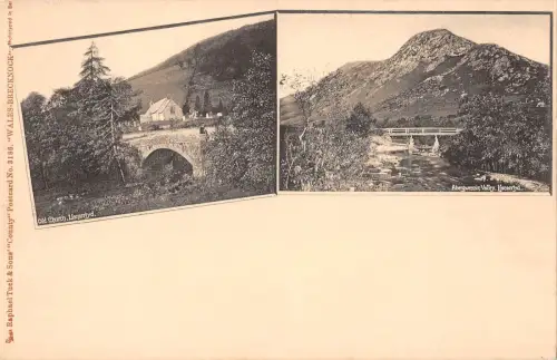 BR81305 alte Kirche llanwrtyd Wales