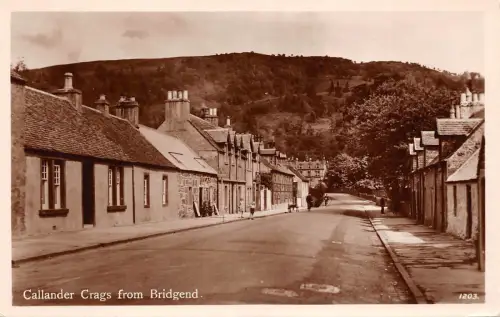 BR64412 Kallanderfelsen aus Bridgend Echtfoto Wales