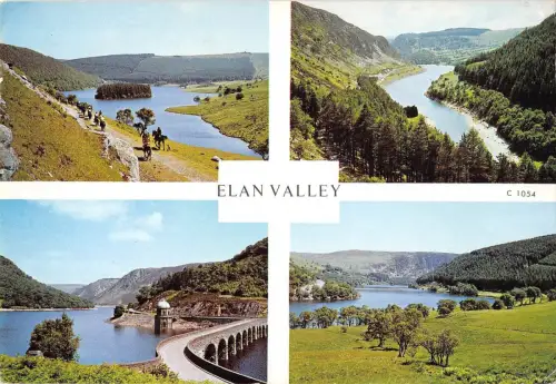 BR78057 Elan Valley Wales 14x9cm