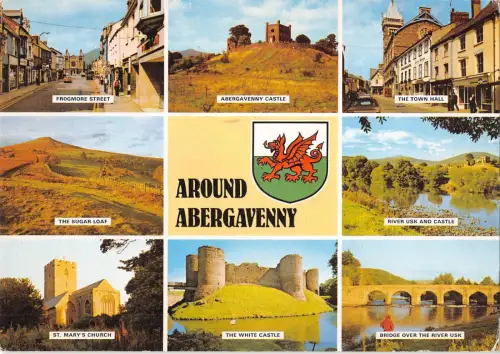 B100361 um Abergavenny Gwent Wales