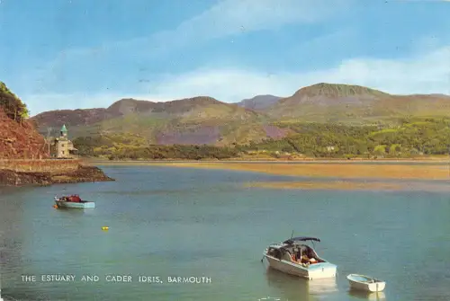 uk6865 mündung und cader idrish barmouth wales uk