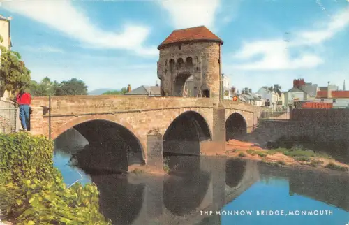 uk7755 monnow bridge monmouth wales uk