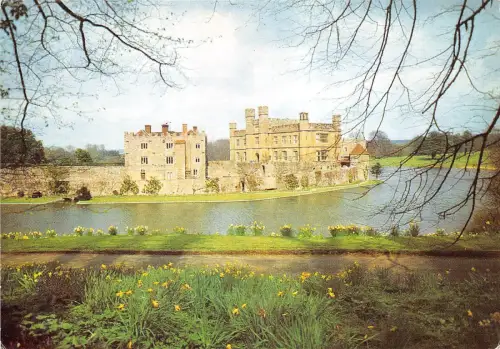 B86908 Leeds Castle Luftaufnahme aus Süd-UK