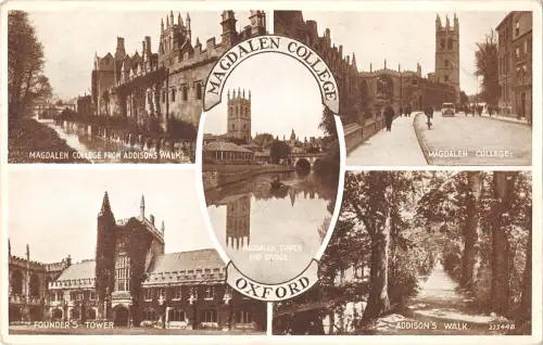 uk24760 magdalen college oxford echtfoto uk