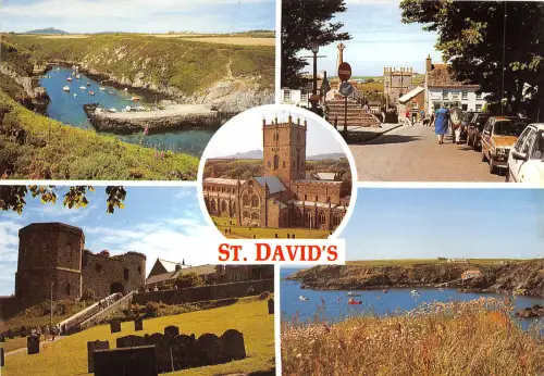 Lot241 St David S Pembrockshire Porthelais Hafen der Glockenturm Wales