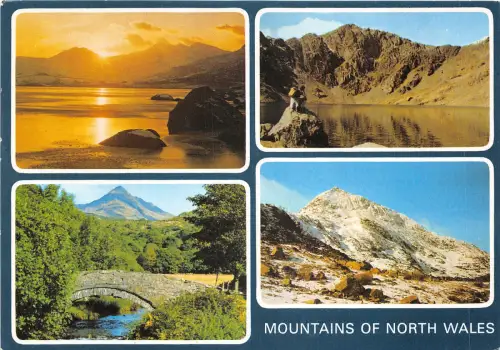 uk43650 mountains of north wales uk