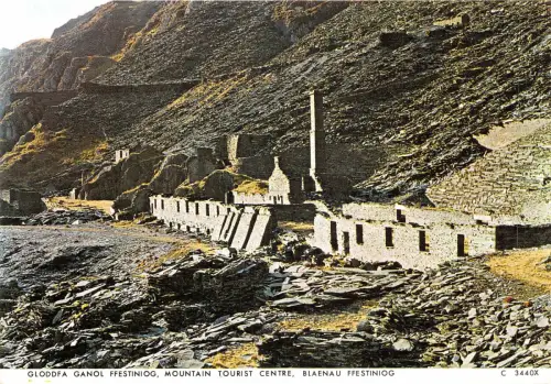 uk46754 glodfa ganol festiniog mountain tourist centre wales uk