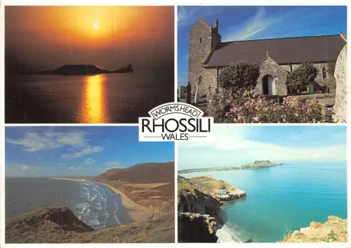 uk46770 rhossil wales uk