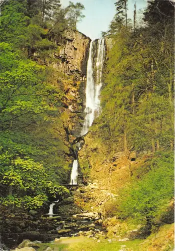 uk44548 pistyll rhaeadr fall llanrhaeadr ym mochnant wales uk