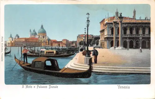 B93980 il molo e palazzo ducale venezia italy