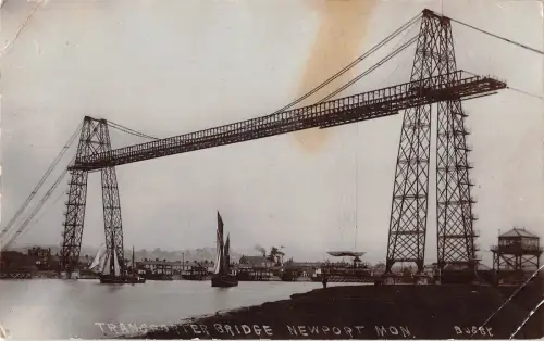 uk32758 transporter bridge newport wales echtfoto uk