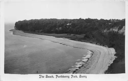 BR61451 the beach portkerry park barry wales
