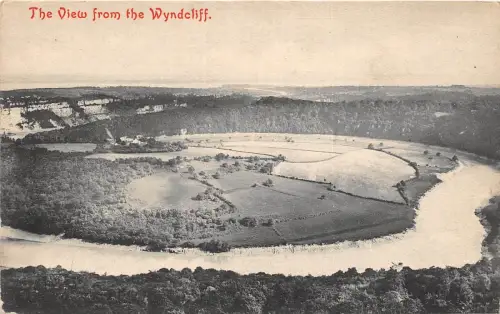 BR61636 der Blick von den Wyndcliff Wales