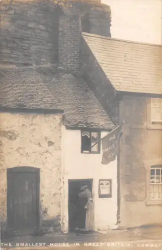 uk33234 kleinstes haus in großbritannien conwy wales echtfoto uk