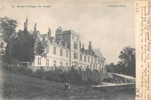 uk33792 st beunos college st asaph wales echtfoto uk