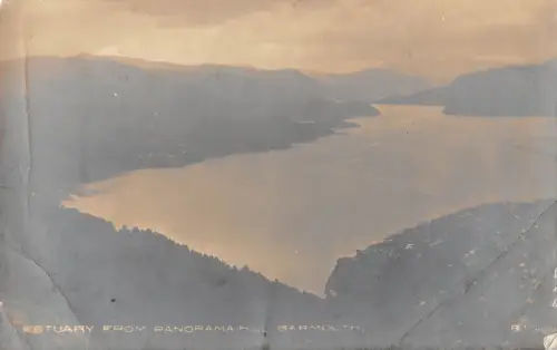 BR101597 Mündung von Panoramahügel Barmouth Wales