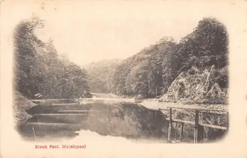uk32097 black pool welshpool wales real photo uk