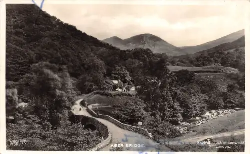 BR62180 Aber Brücke Echt Foto Wales