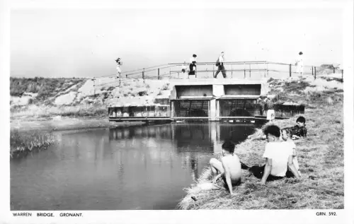 uk32225 warren bridge gronant wales real photo uk