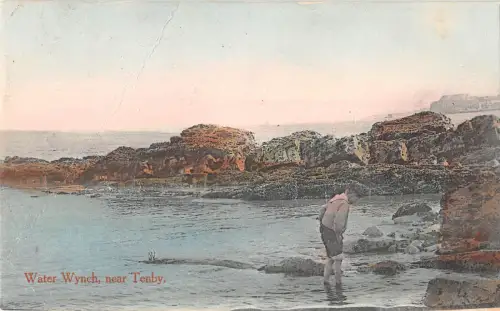 uk32145 water wynch tenby wales uk