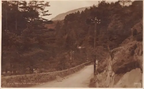 BR69606 Pass von Aberglaslyn Wales Richter 3677 Echtfoto