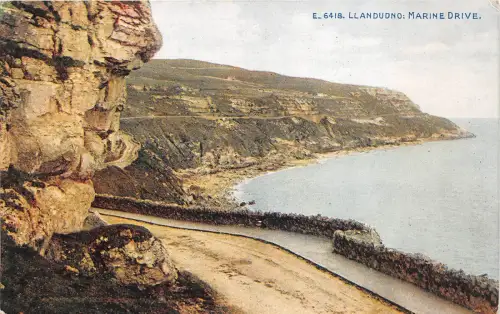 BR61791 llandudno marine drive wales