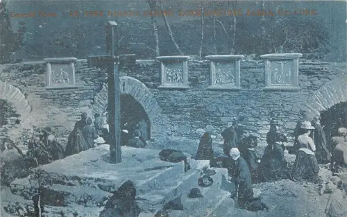 uk41449 st inn barres shrine lone gougane barra cork ireland