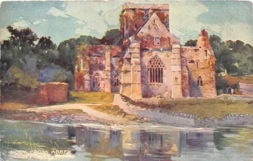 BR59176 Heiliges Kreuz Abtei Gemälde Postkarte Irland