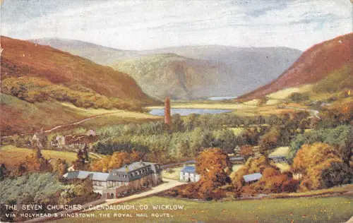 uk28903 seven church glendalough wicklow ireland