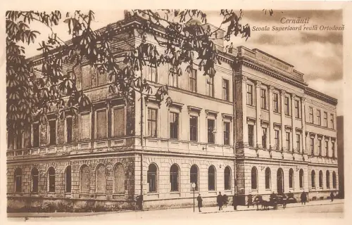 RO645 scoala superioara reala ortodoxa cernauti Czernowitz ukraine czernowitz
