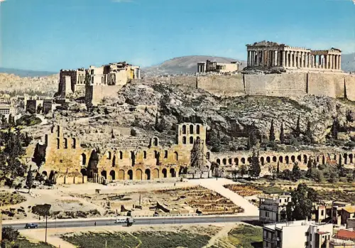B96490 athen die Akropole Griechenland