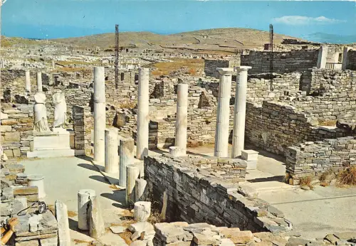 B83938 delos la maison de diosccurides et cleopatra griechenland