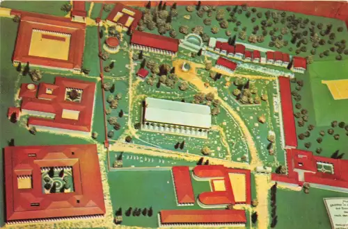 B29603 Olympia Modell des Heiligtums Griechenland