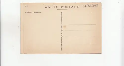 BF32679 olympieam athen greece front/back image