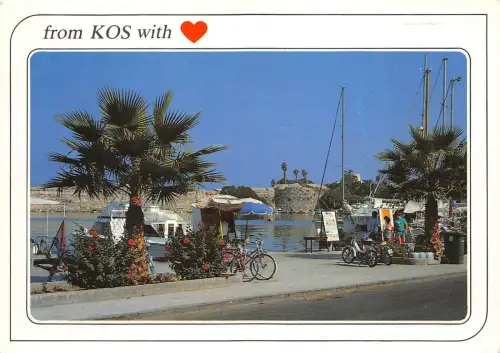 B67581 Griechenland Kos Der Hafen