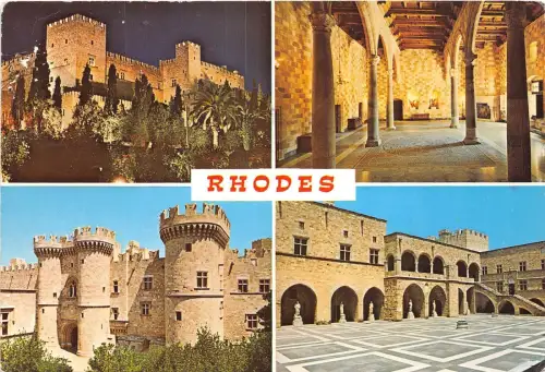 B53337 Griechenland Rhodos Palast der Ritter