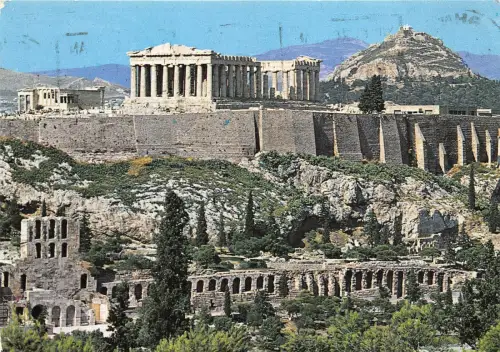 B29618 Athen Ansicht der Akropolis Griechenland