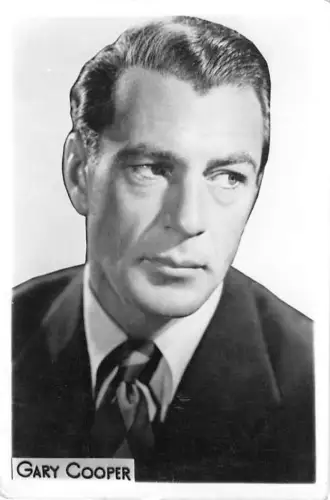 B70770 Gary Cooper Schauspieler Schauspieler 7x5cm