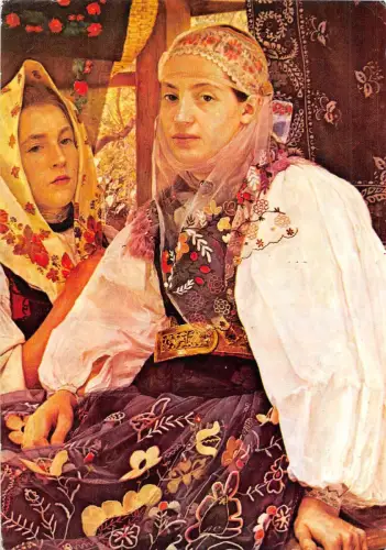 B22911 Arthur Coulin Bauern aus dem Gemälde Birsa County