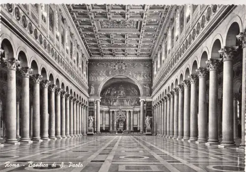 BF15343 roma basilica di s paolo italy france front/back image