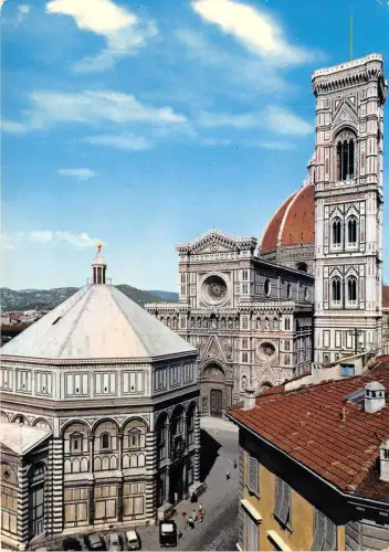 B33961 Firenze Dome et baptistere italy