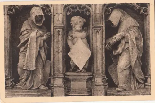 BF12473 bourg ain eglise de brou france front/back image