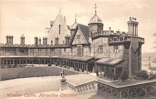 Br33915 Windsor Castle Hufeisen Kreuzgang England