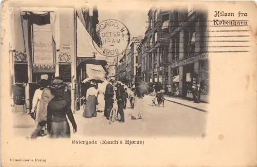 bg19056 Kobenhavn Ostergade Dänemark