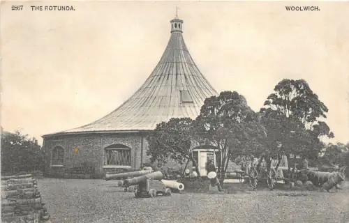 uk40300 the rotunda woolwich london real photo uk