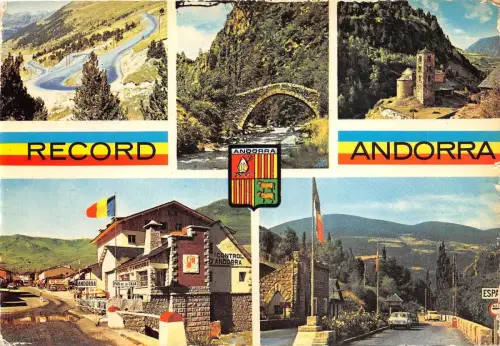 BR1252 Valls d andorra Envalira les lacets de la route du Col