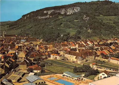 BR1375 Frankreich Franche Comte Jura Poligny La Piscine et la ville